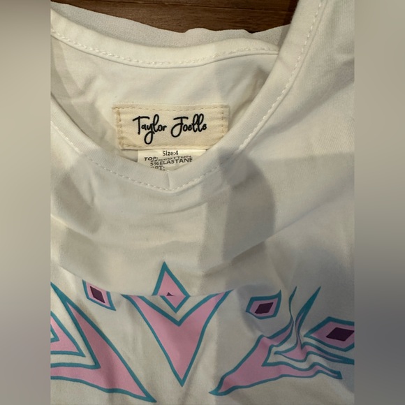 Taylor Joelle Disney Elsa with cape size 4 Ombré Layered Dress HTF - Picture 3 of 4